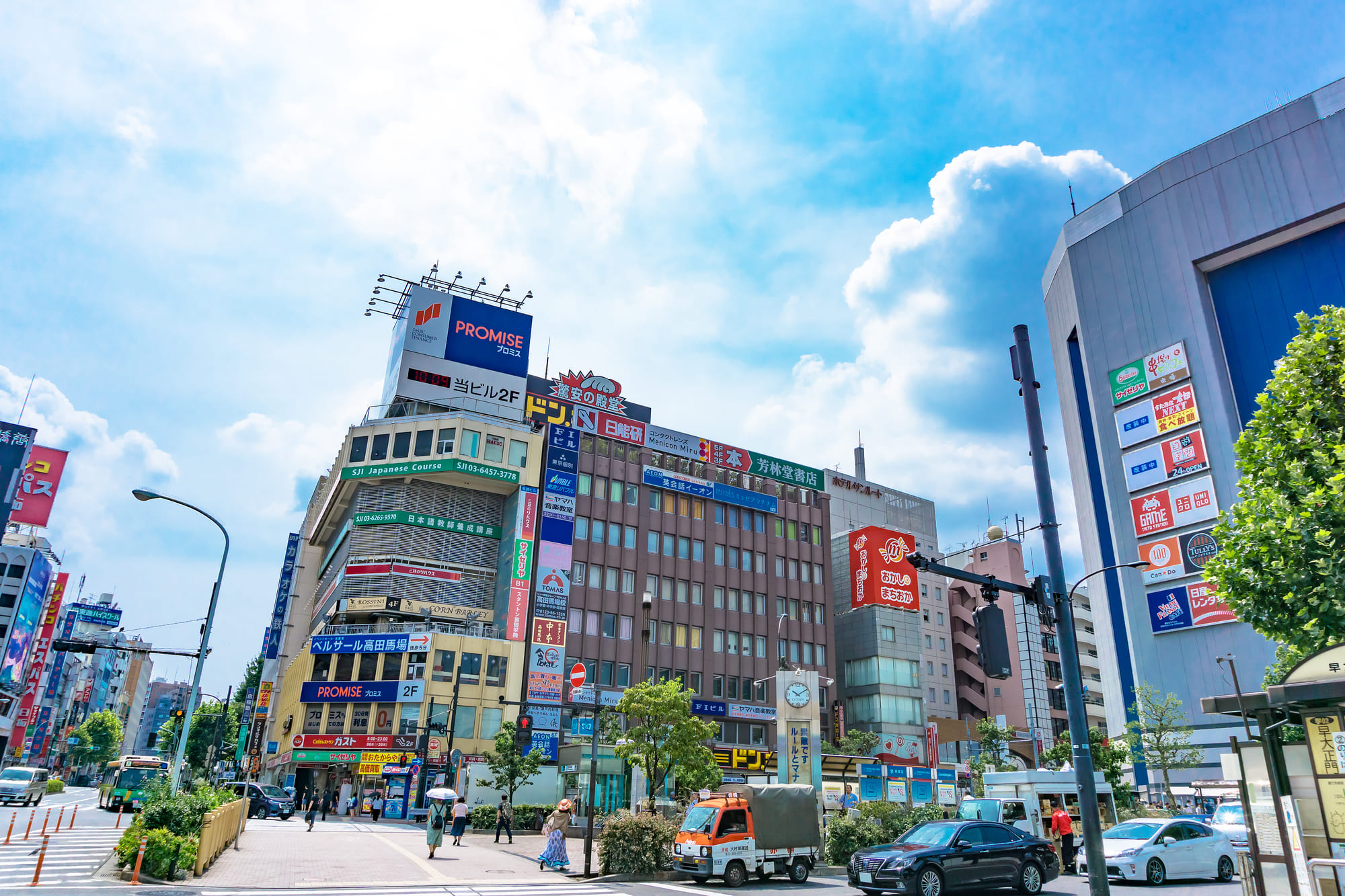 東京都新宿区の早稲田駅